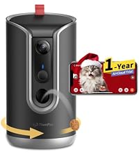 Amazon.com: TKENPRO 2K Pet Camera Treat Dispenser, 360°View Dog